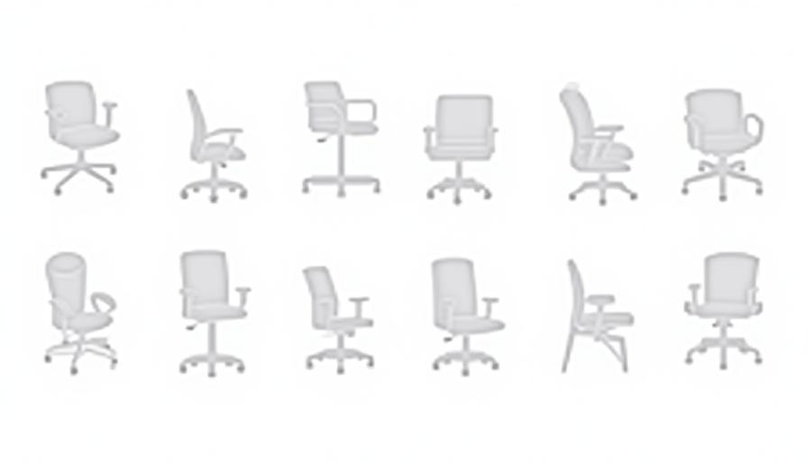 Variety of office chairs